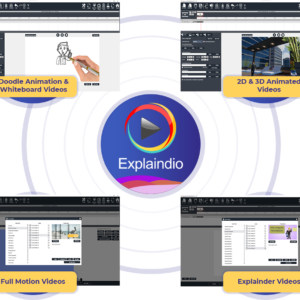 Explaindio Software, Doodle Sketch, Motion Video creation in minutes