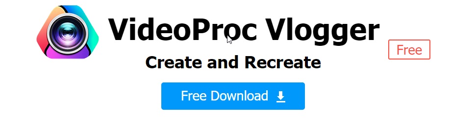 VideoProc Vlogger Free download