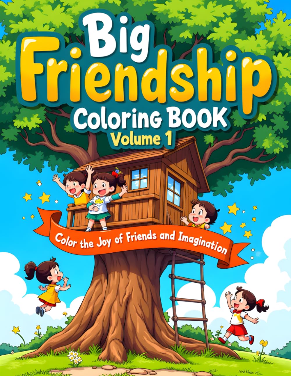 Big Friendship Coloring Book - Volume 1